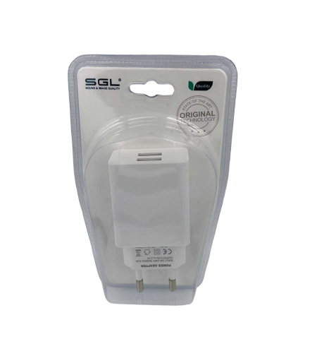 Адаптер за зареждане с 2 USB порта - F2 - 099705