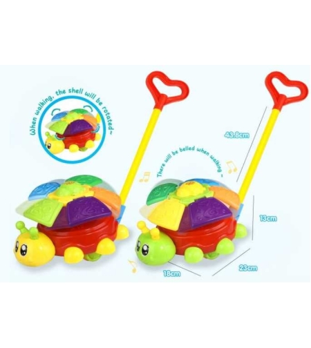 Играчка за бутане Костенурка - 0510 - 145077