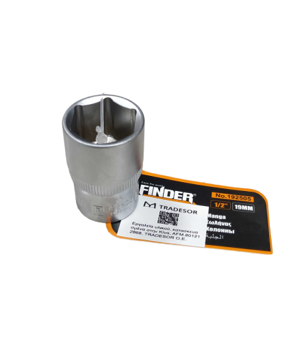 Вложка за тресчотка 1/2 - 19mm - Finder - 192505