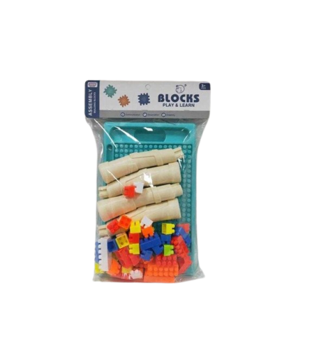Игрална масичка за конструиране с 50 части - 6688-8 - 493795