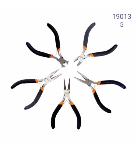 Комплект клещи - 5pcs - 125mm - Finder - 190135