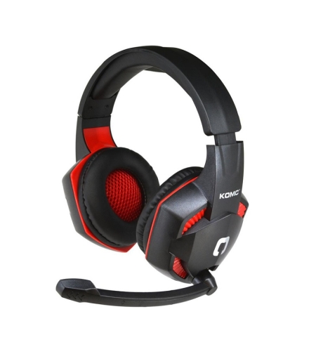 Кабелни геймърски слушалки - G302 - KOMC - 302582 - Червени