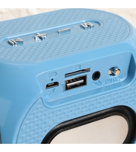 Безжична Bluetooth тонколона - TG-196 - 887080 - Сива