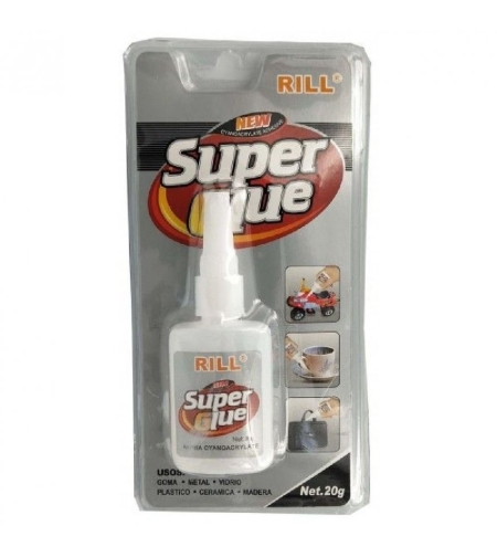 Цианоакрилно лепило със силно действие 20gr - RL9200 - Super Glue Rill – 669206