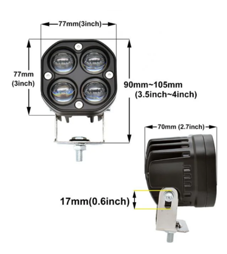 Автомобилен LED фар- R -D12603 -A1 - 110047
