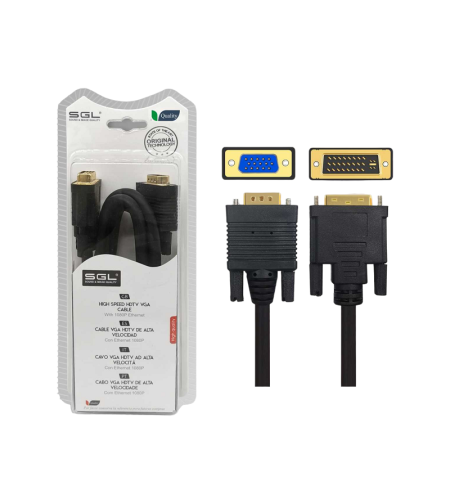 Кабел VGA към DVI - 1595-550 - 1.5м - 095509