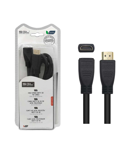 HDMI кабел - A1592C - мъжки/женски - 1,5 м - 095660