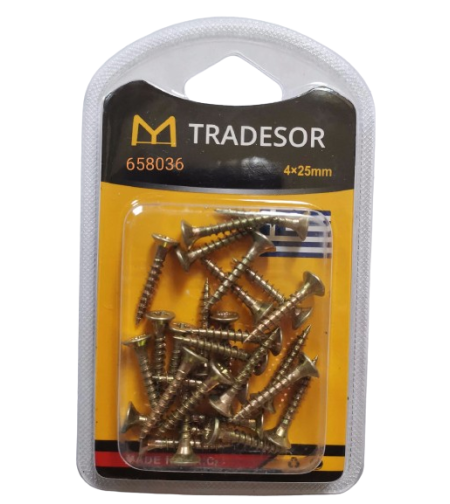 Комплект - Винтове - 4X25mm - 658036