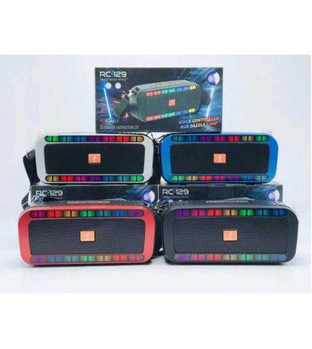 Безжична Bluetooth тонколона - RC-129 - 884096 - Черна