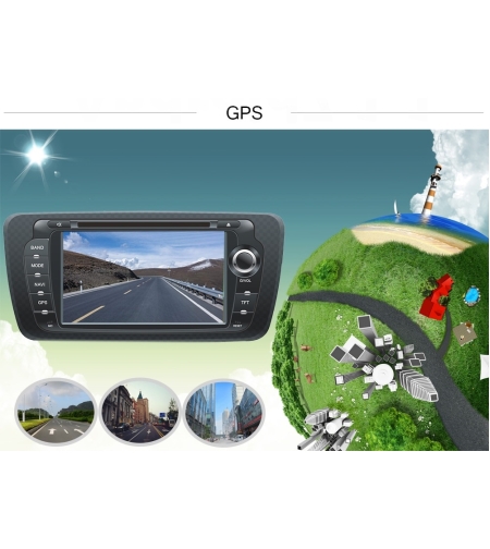 2DIN автомобилна аудио система – Seat Ibiza – Android - KD-7004