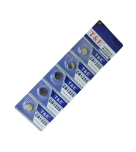 Литиеви батерии - CR1225 - 3V - 5 бр. - 012251