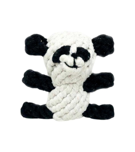 Въжена играчка за кучета - Панда – 14 см – 550610