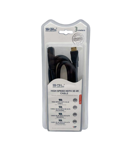 HDMI кабел - A1592BC - мъжки/женски - 3 м - 095530