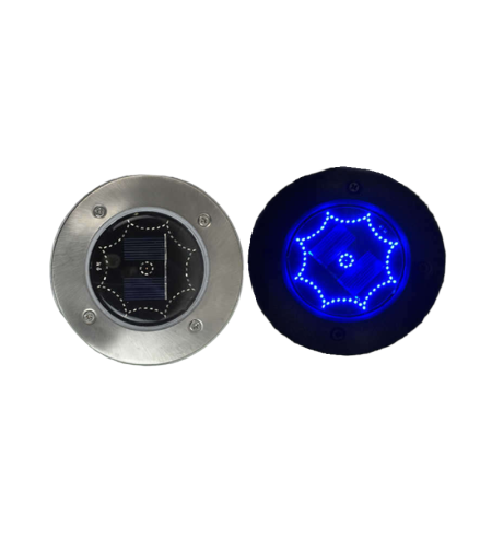 Слънчева LED градинска лампа - С колче - 4pcs - Blue - 431145
