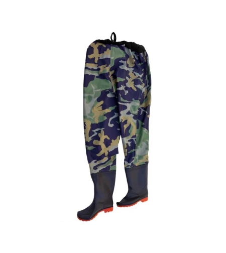 Водоустойчиви панталони с ботуши - Camo - No.40 - 31768