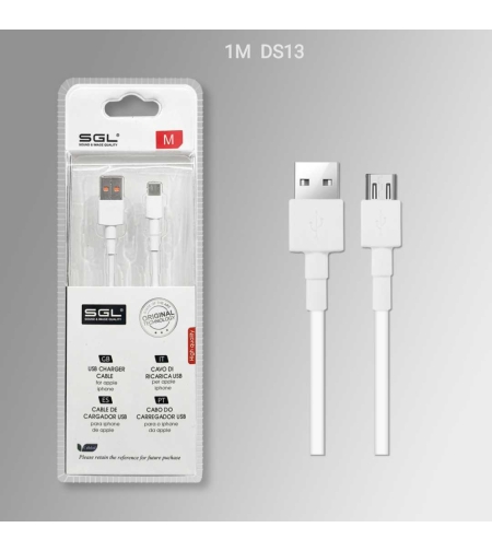 Кабел Mini USB Android - V8 - 1M - 194881