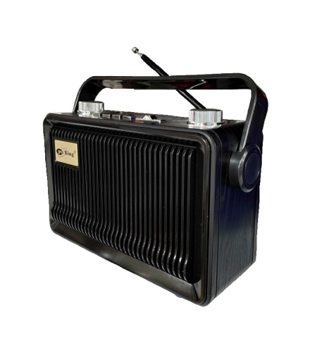 Ретро акумулаторно радио - PX-86BT - 617163 - Черно