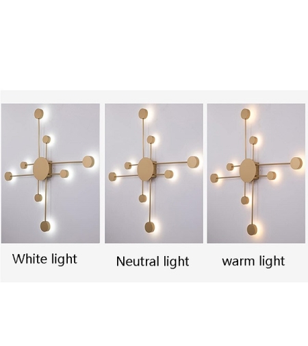 LED аплик - 8311 - 943215 - Златен
