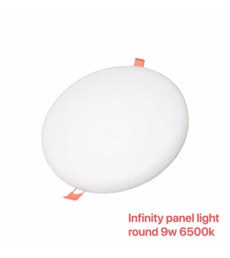 Плафон LED - Round Panel - Χωνευτό - 9W - 6500K - 790658