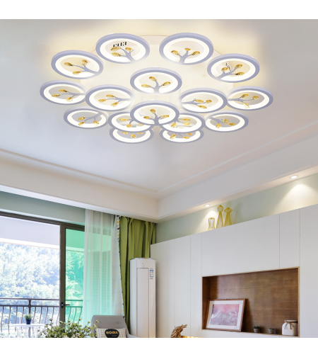 LED плафон - Плафон с димер - 5156-15WH - 943734