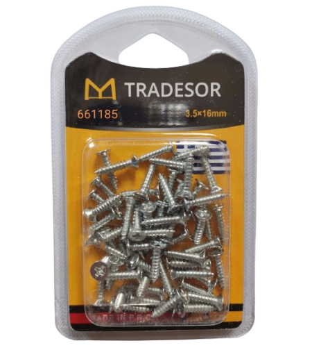 Комплект - Винтове - 3.5X16mm - 661185