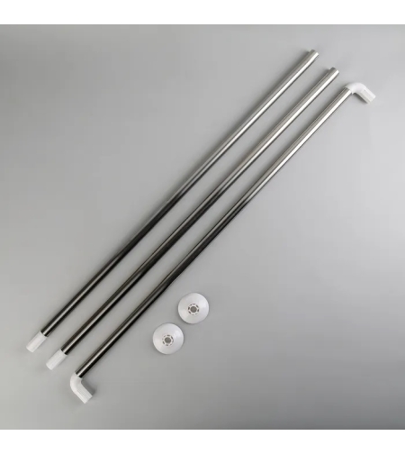 Корниз за баня - Ъглов - CS -3290S - 90*90*90 см - 231408