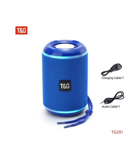 Безжична Bluetooth тонколона - TG-291 - 883839 - Синя