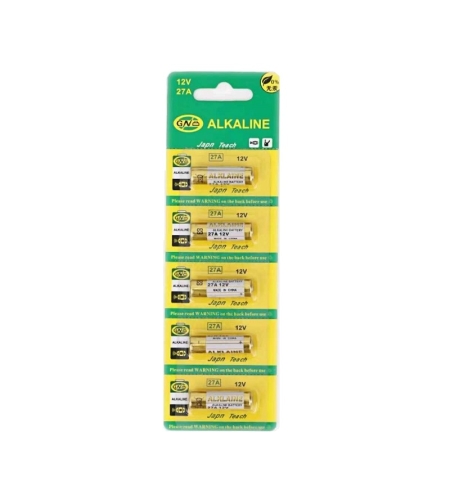 Алкални батерии - 27a - 5pcs - 400024