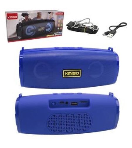Безжична Bluetooth тонколона - KMS-223 - 885758 - Синя