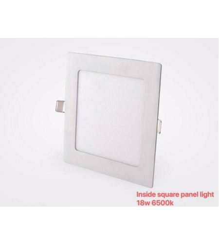 LED лампа - квадратен панел - 18W - 6500K - 539324