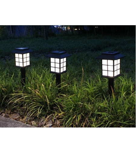 Слънчева LED градинска лампа - 2pcs - 431268