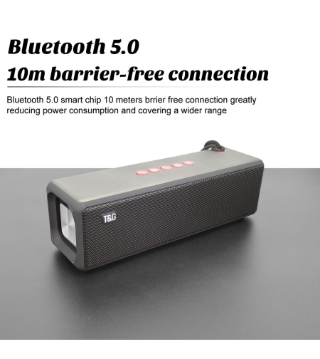Безжична Bluetooth тонколона - TG271 - 882979 - Сива