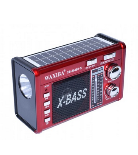Акумулаторно радио със соларен панел - XB864 BT -S - 108648