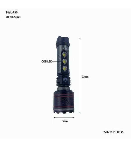 Акумулаторен LED фенер - T46L-P50 - 180036