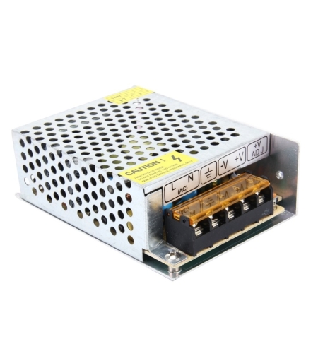 Захранващ блок, затворен тип AC/DC - 220V в 12V - 60W - 505027
