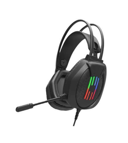 Кабелни слушалки за игри с цветно LED осветление - G10 - Weibo - 655266