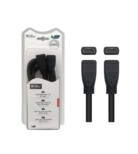 HDMI кабел с 2 женски конектора - 1592cc - 1.5м - 095288