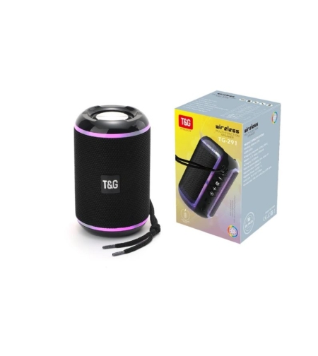Безжична Bluetooth тонколона - TG-291 - 883839 - Черна