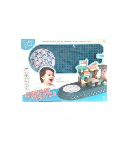 Игрален комплект за конструиране - Риболовен замък – 8001 – 221798