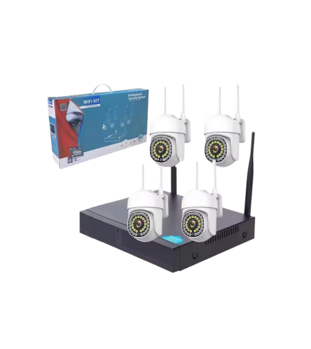 Мрежов рекордер с 4 камери – WI-FI KIT - 300037