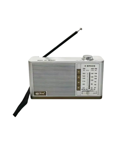 Акумулаторно радио - PX -92BT - 000923 - Сребристо