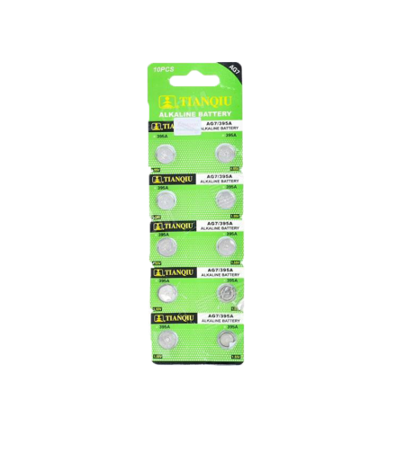 Батерии AG7/LR927H/395A - 1.5V - 10бр. - 681071