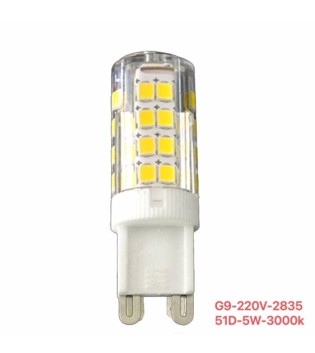 Крушка LED - G9 - 220V - 5W - 3000K - 48D - 835132