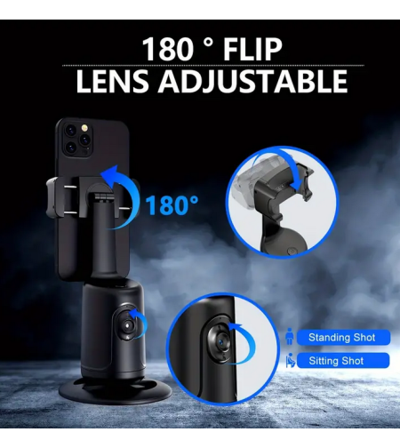 Стабилизатор за телефон - Gimbal - P01 PRO Mini - 811498 - Черен