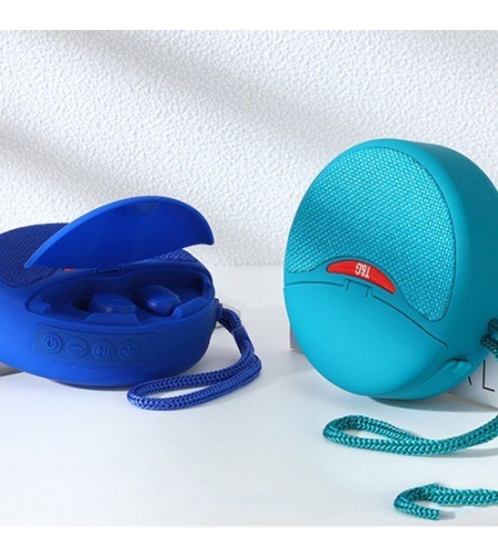 Безжична Bluetooth тонколонка със слушалки - TG-808 - 883808 - Синя