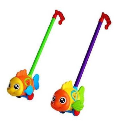 Детска играчка за бутане - Рибка - 315 - 305289