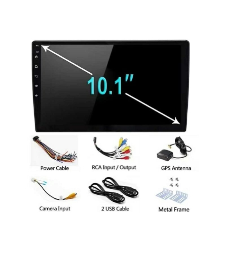 2 DIN Мултимедийна система с 10 ''дисплей за автомобили - 1081 - 1+16GB - Android - 002082