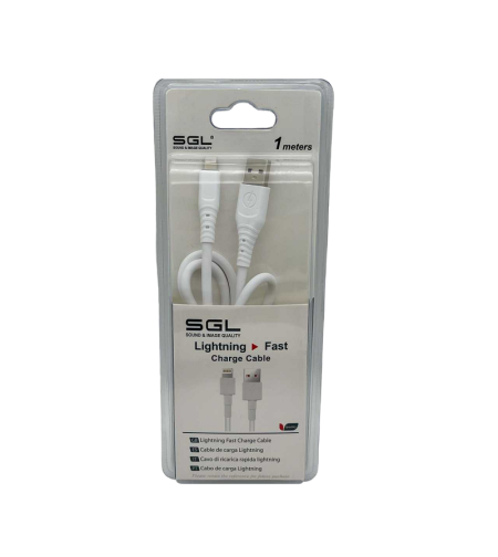 Кабел за зареждане и данни - Lightning - Бързо зареждане - FD5 - 1м - 099378