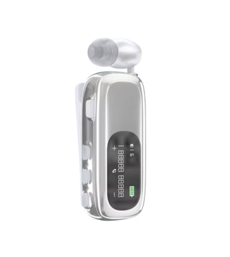 Хендсфри слушалка – Bluetooth - K75 - 230618 - Сребриста
