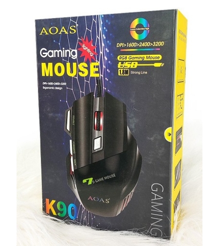 Жична гейминг мишка - K90 - AOAS - 651336